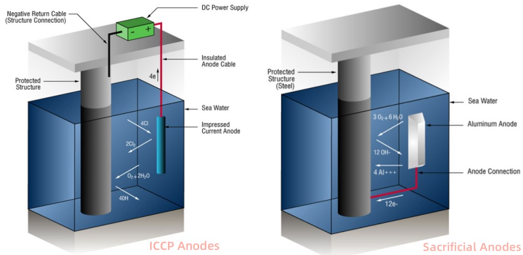 Difference-Between-ICCP-Anode-And-Sacrificial-Anode